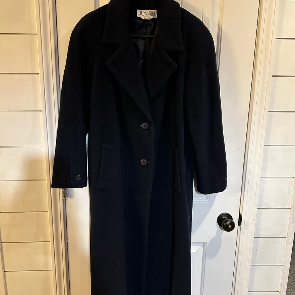 Elegant Black Trench Coat